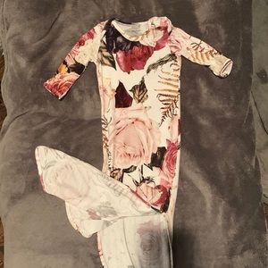 Posh Peanut Newborn gown